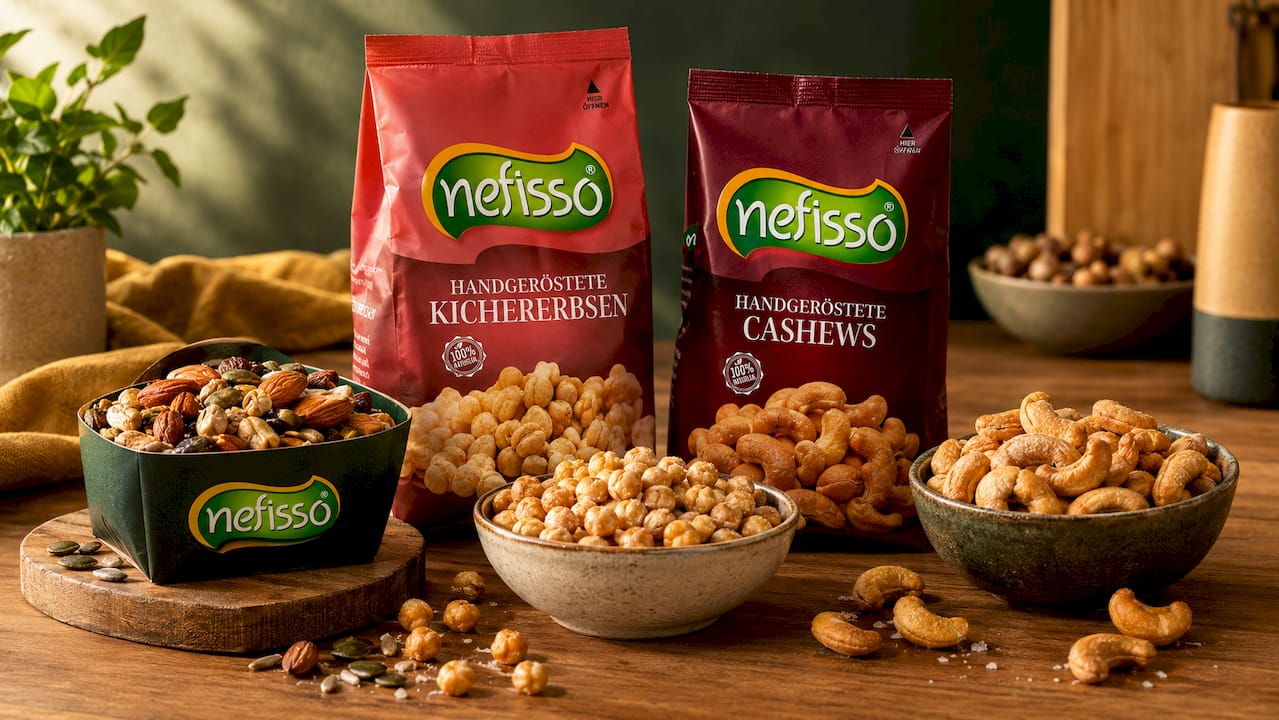 Nefisso Kichererbsen geröstet & gesalzen 60g