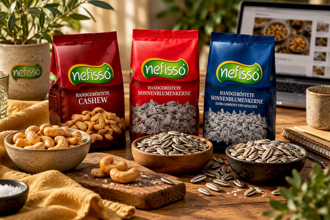 Nefisso Cashews geröstet & gesalzen 60g