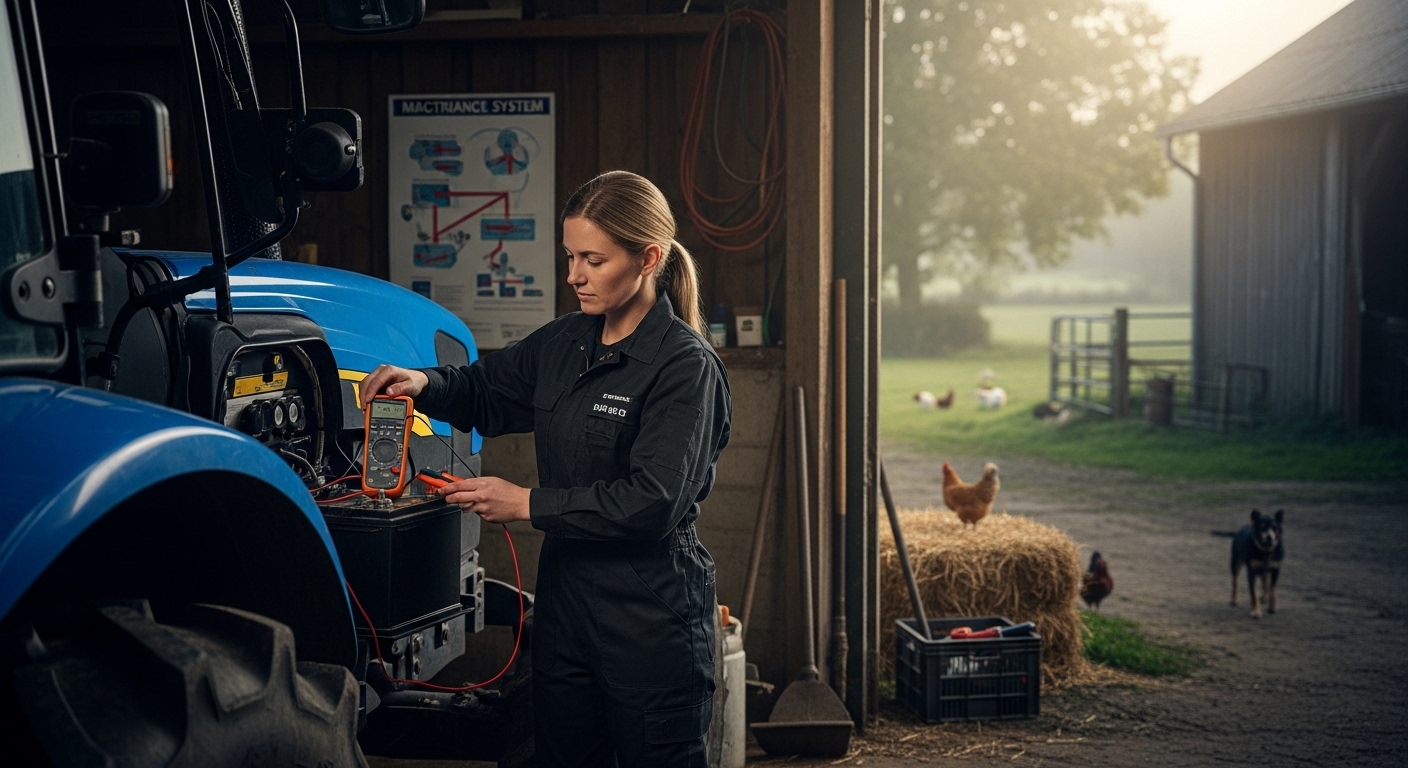 tractor electrical system maintenance