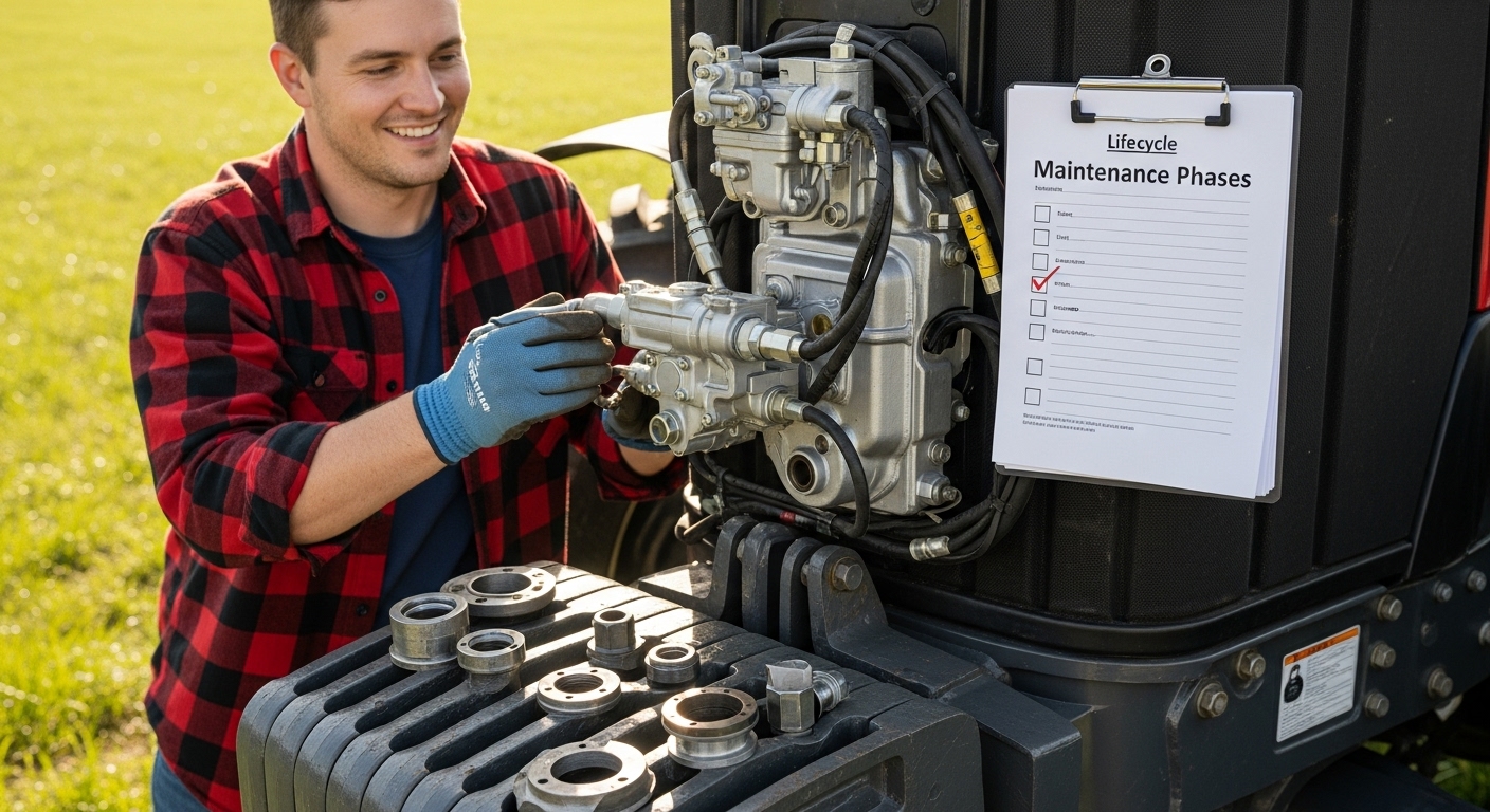 tractor part inspection