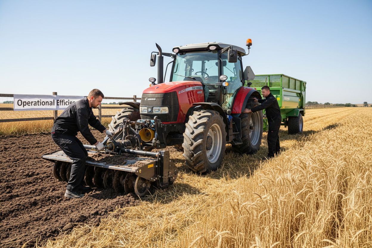 tractor operational efficiency