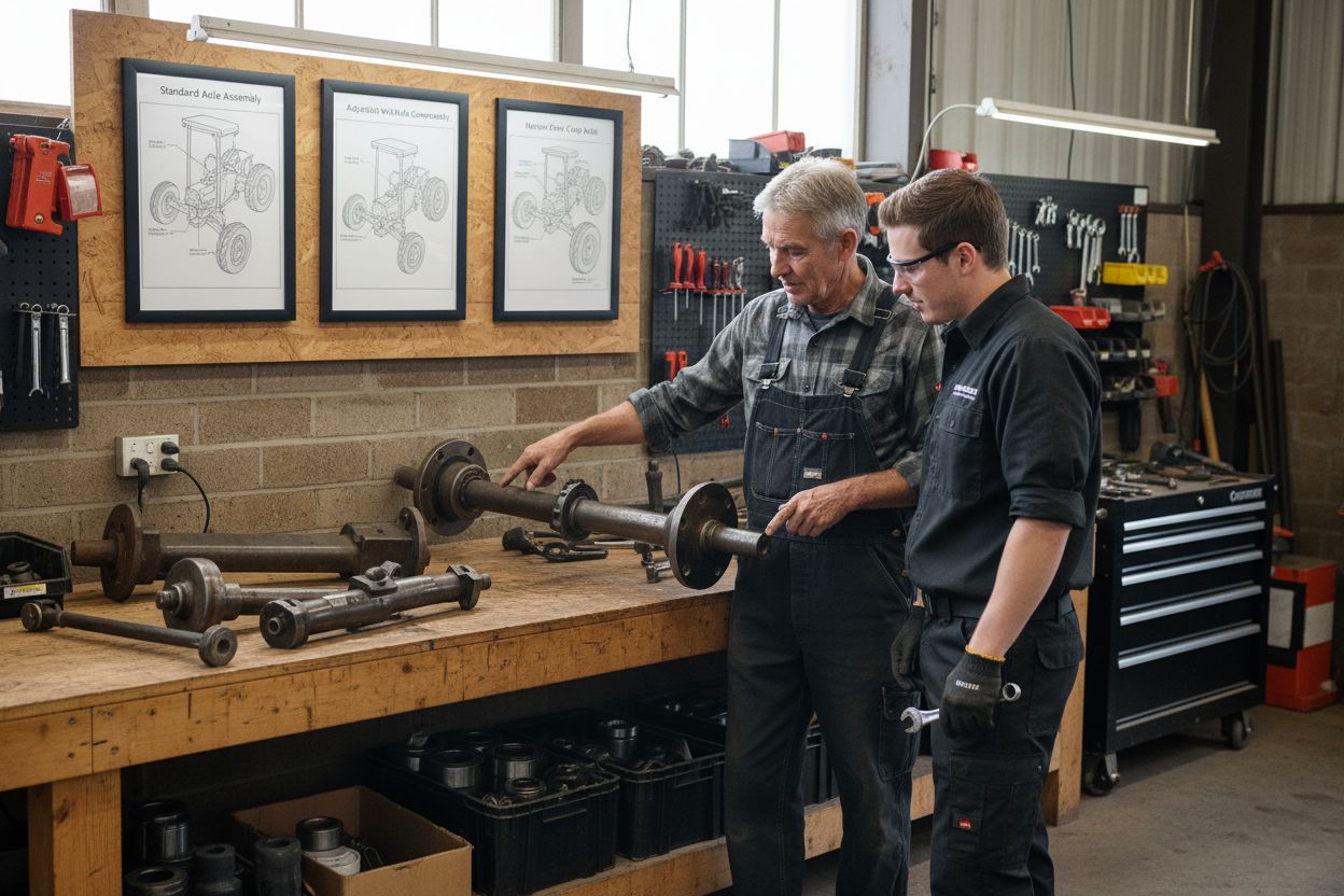 tractor axle workshop