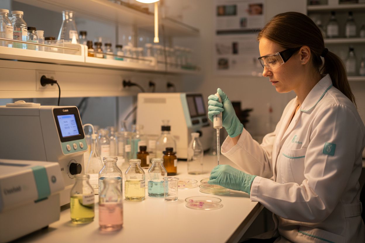 skin brightening ingredients lab