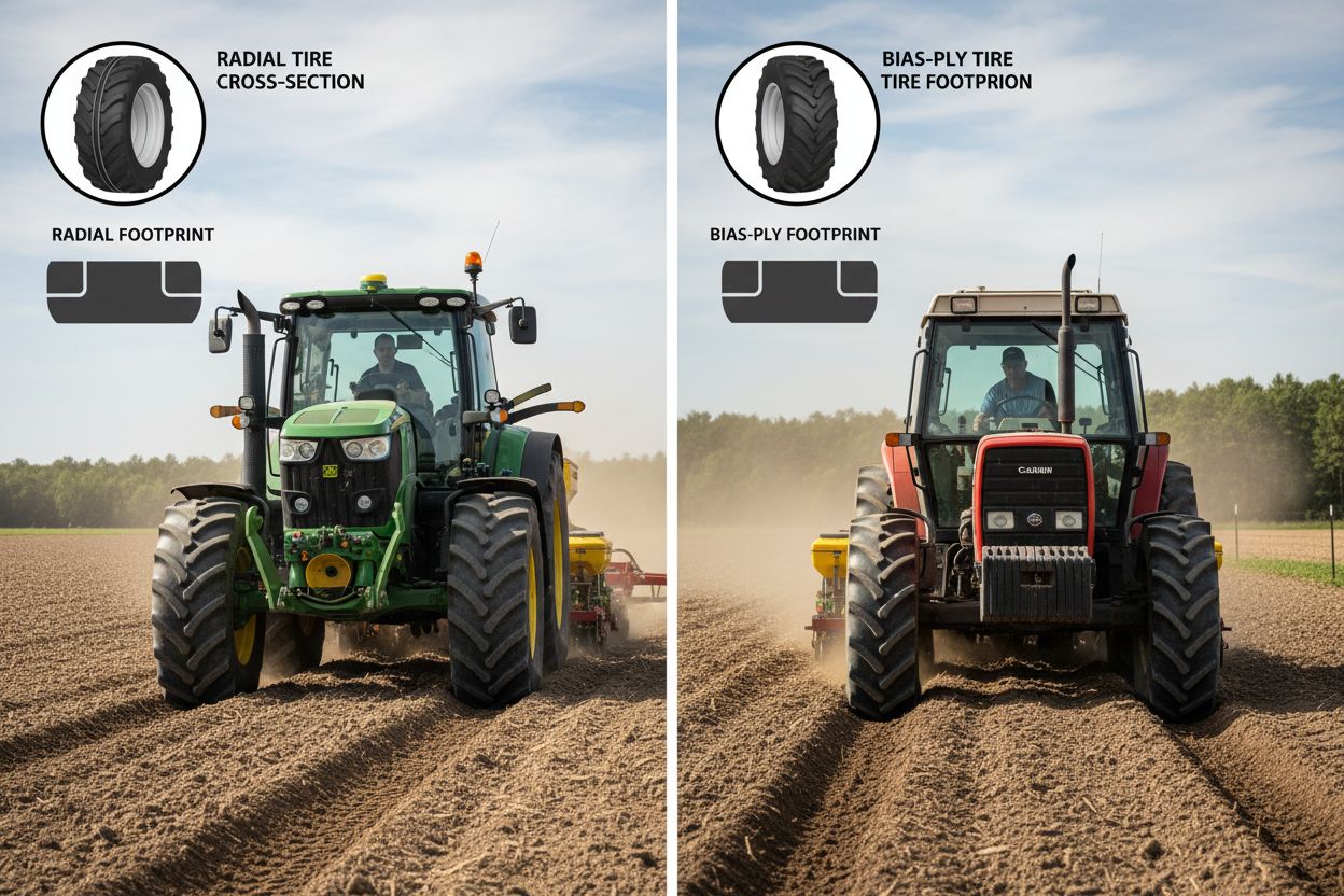 radial versus bias tires