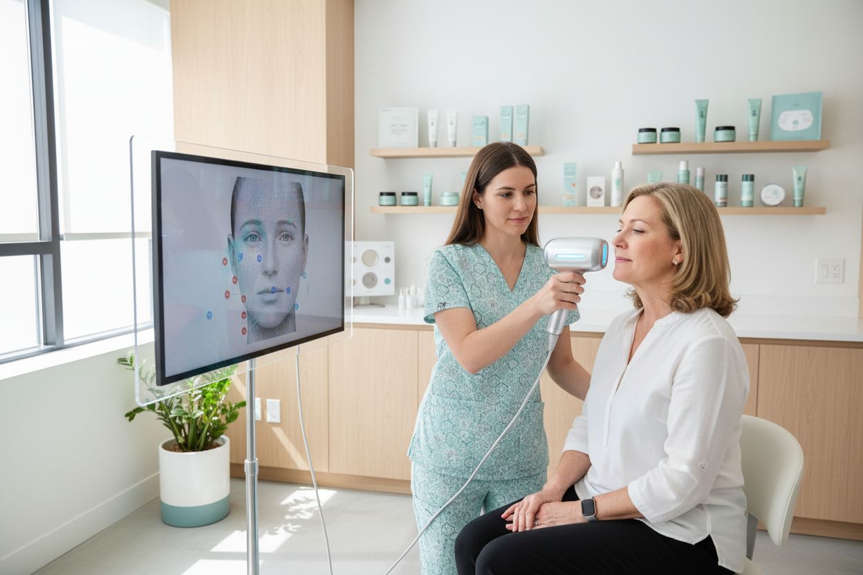 korean skincare diagnosis procedure