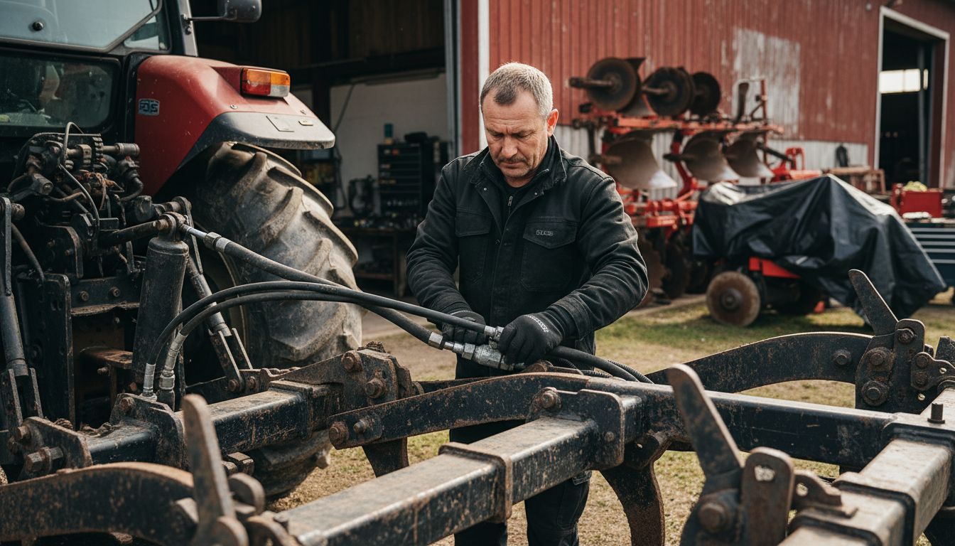 tractor implement attachment