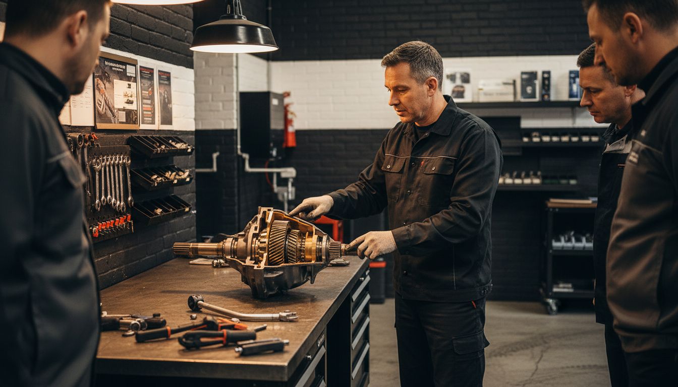 tractor differential workshop