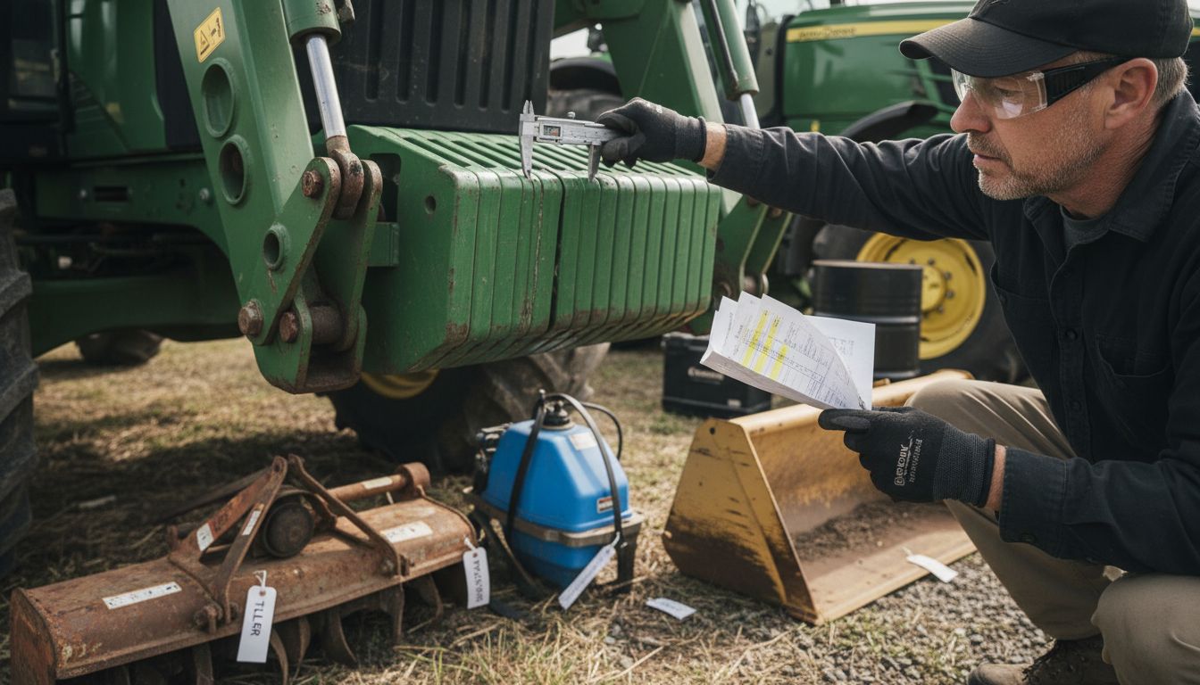 tractor accessory inspection