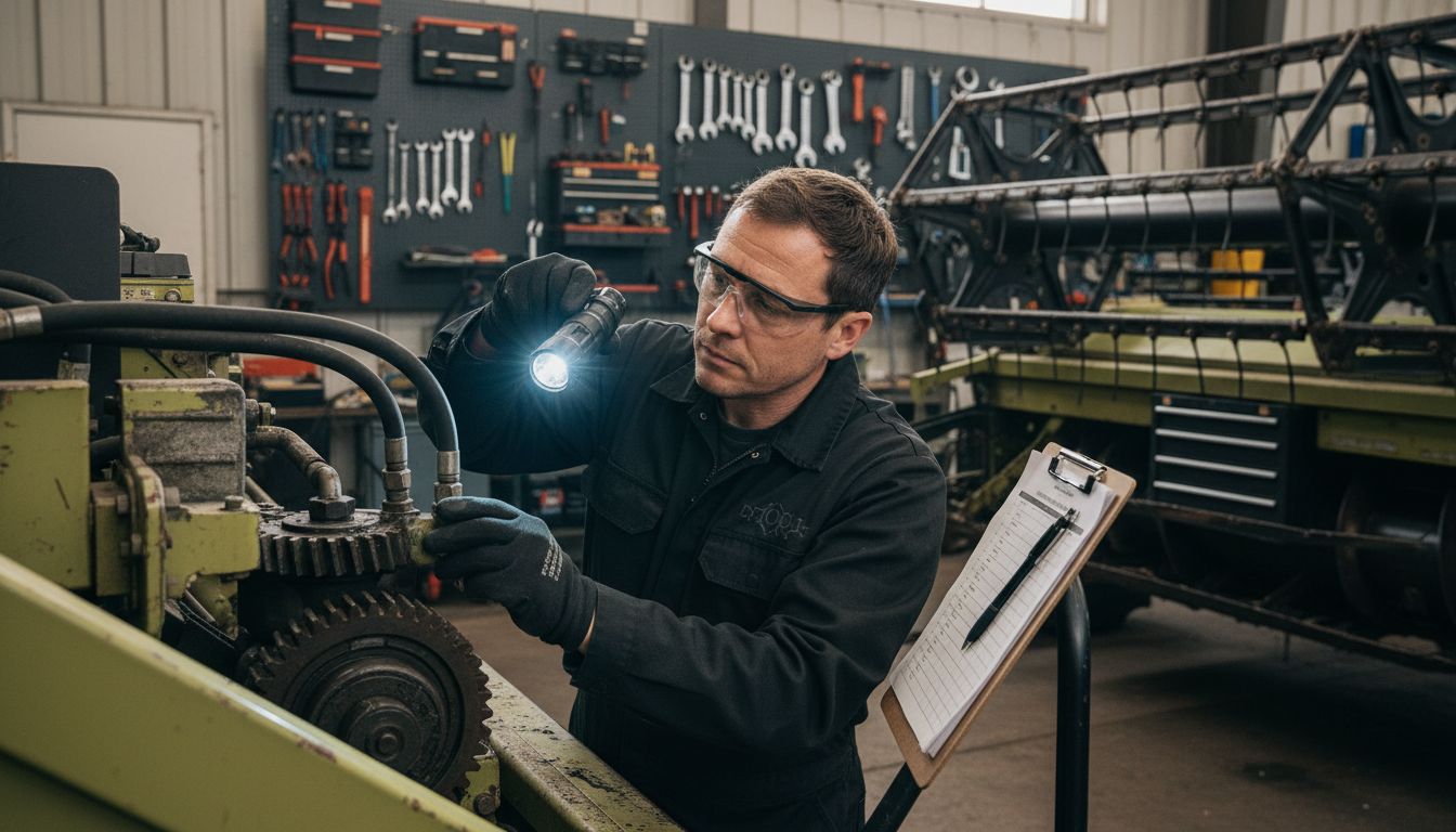 machinery inspection process