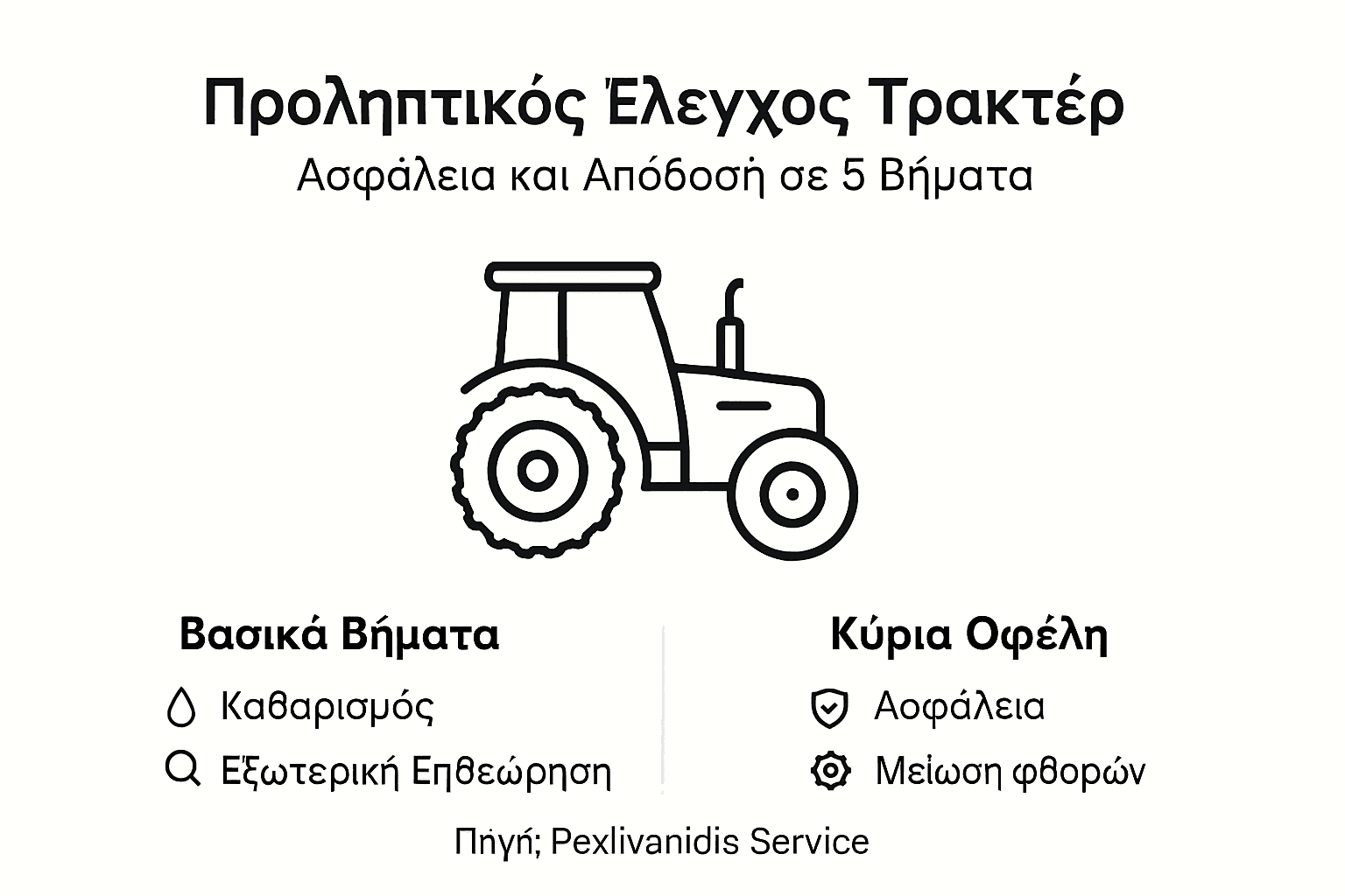 Εικονογραφημένος οδηγός για τον έλεγχο του τρακτέρ: Βήματα και οφέλη που αξίζει να γνωρίζετε