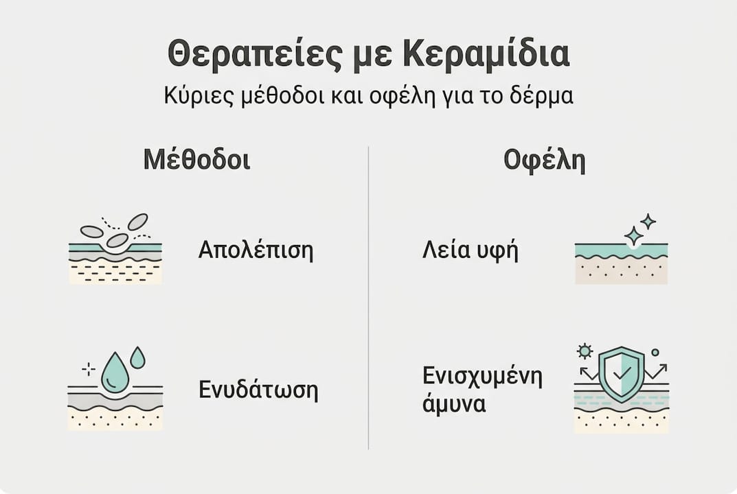 Ενημερωτικό γράφημα: Όλα όσα πρέπει να ξέρετε για τις θεραπείες με κεραμίδια και τα πλεονεκτήματά τους