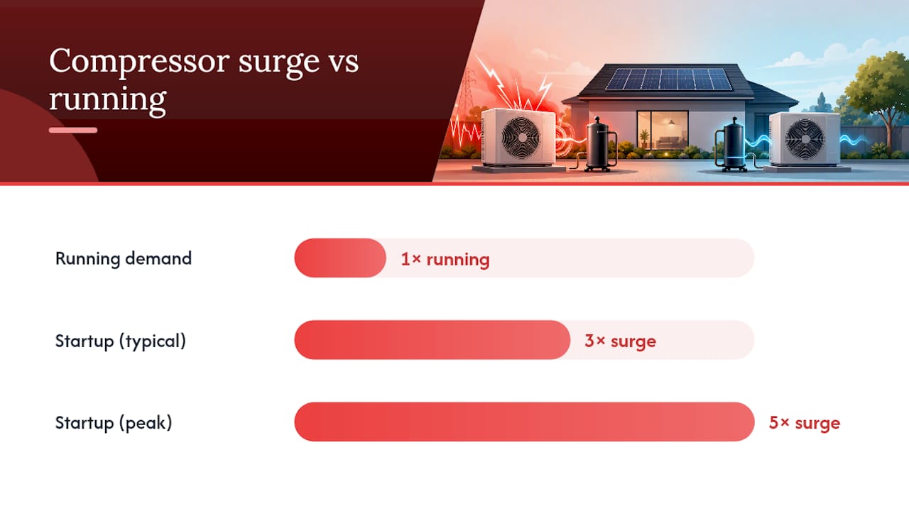 Compressor startup surge and mitigation options