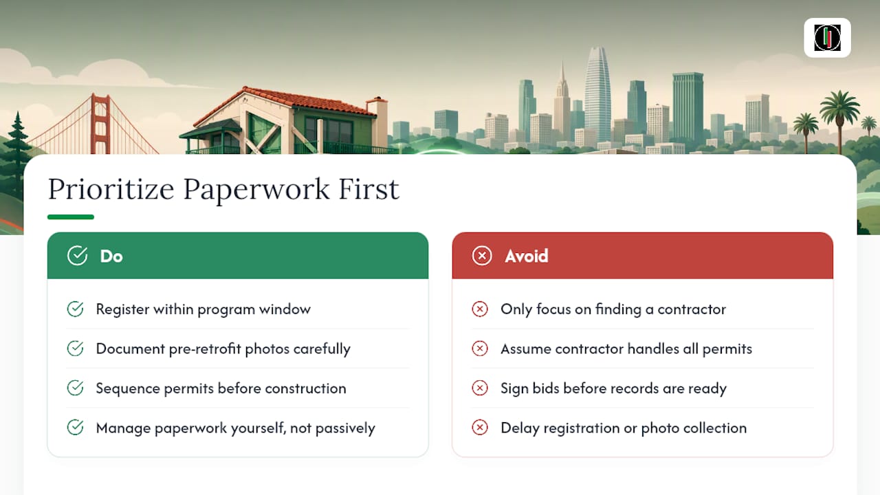Ready Your Home, Then Ready Your Paperwork — overview diagram