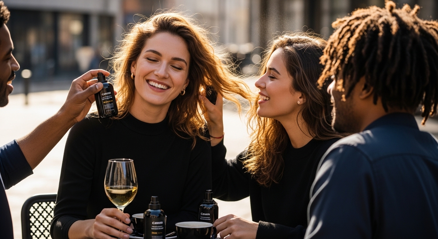 amiche profumo capelli emozione