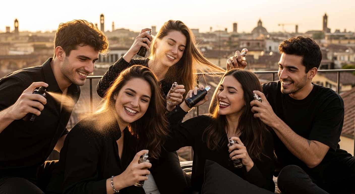 profumo capelli emozioni socialità