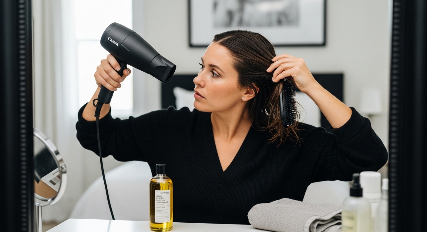 fissare profumo capelli pratica