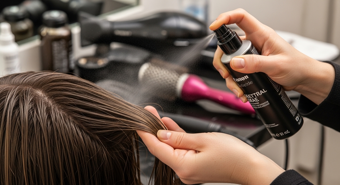 spray fissare profumo capelli