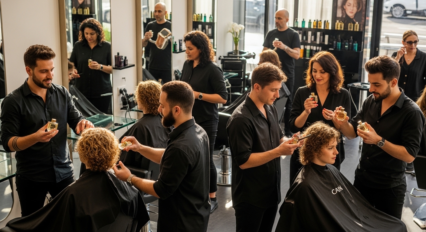 profumo capelli moderno salone