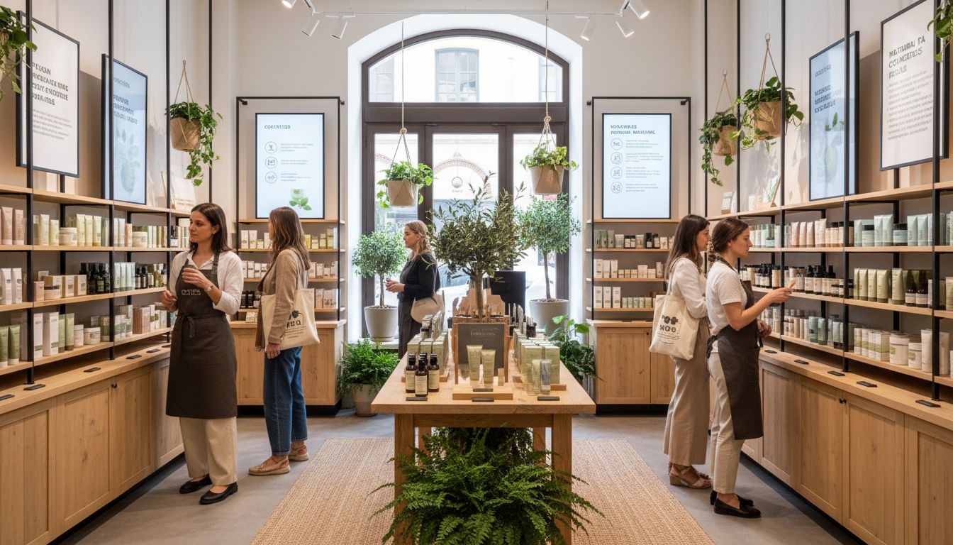 natural cosmetics store