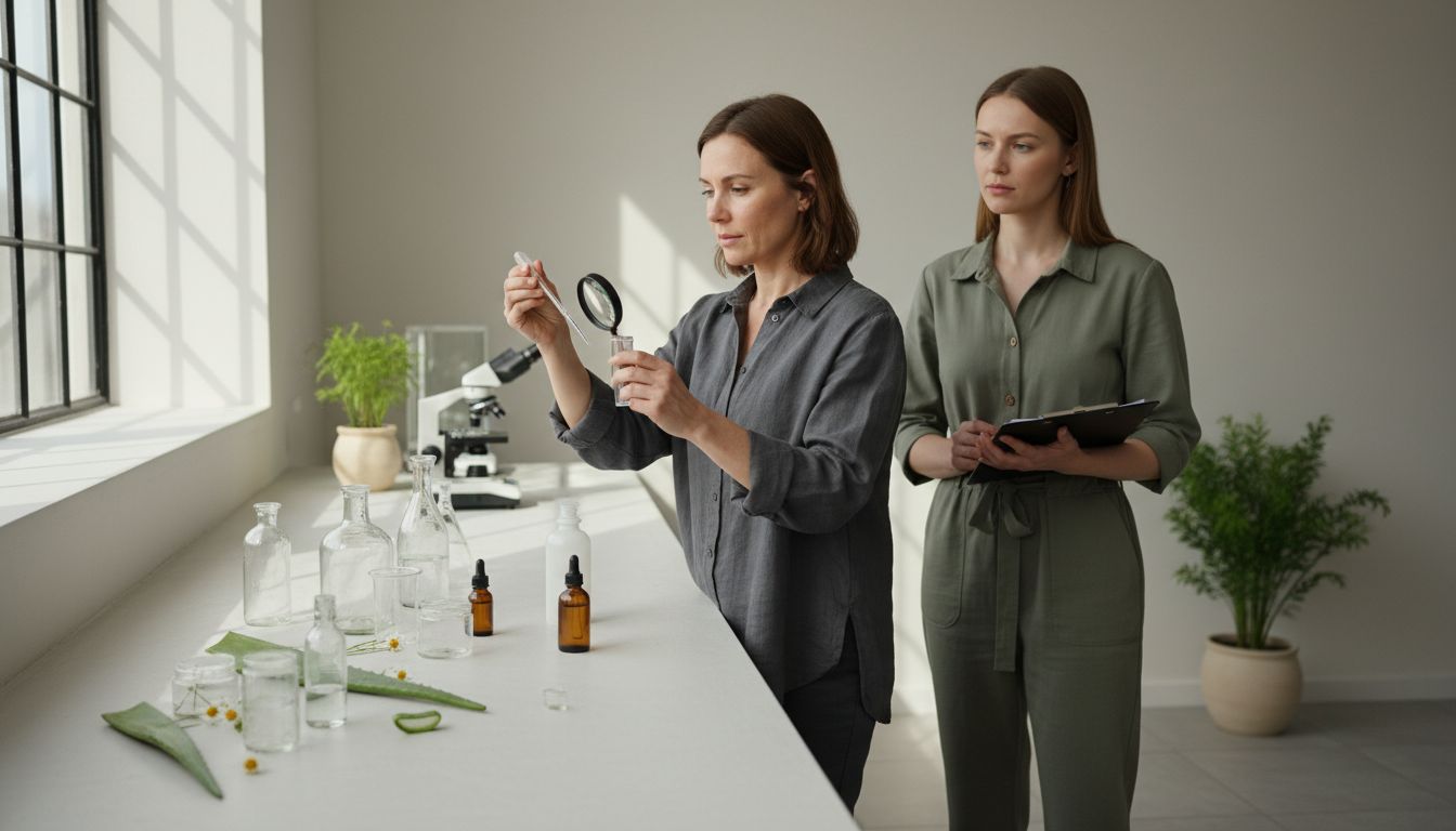 φυσικά προϊόντα εργαστήριο