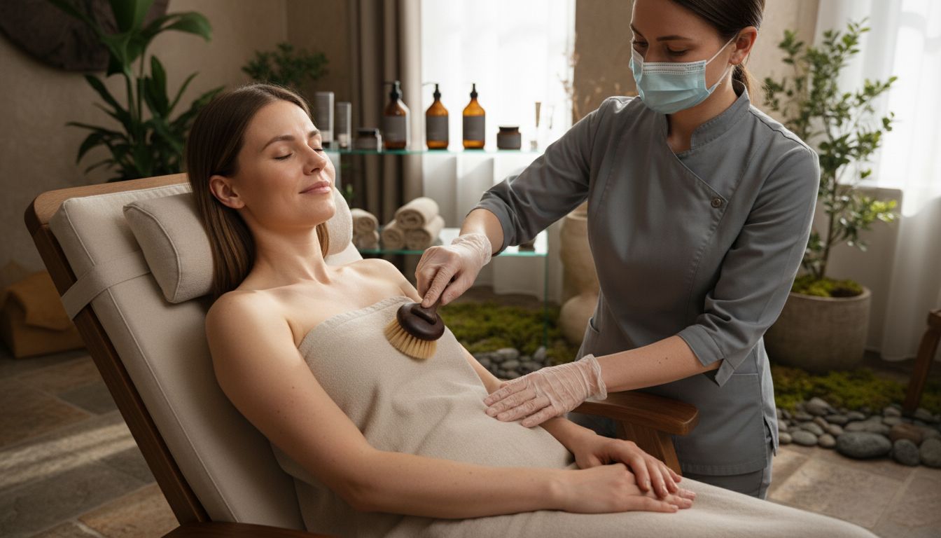 dry brushing spa