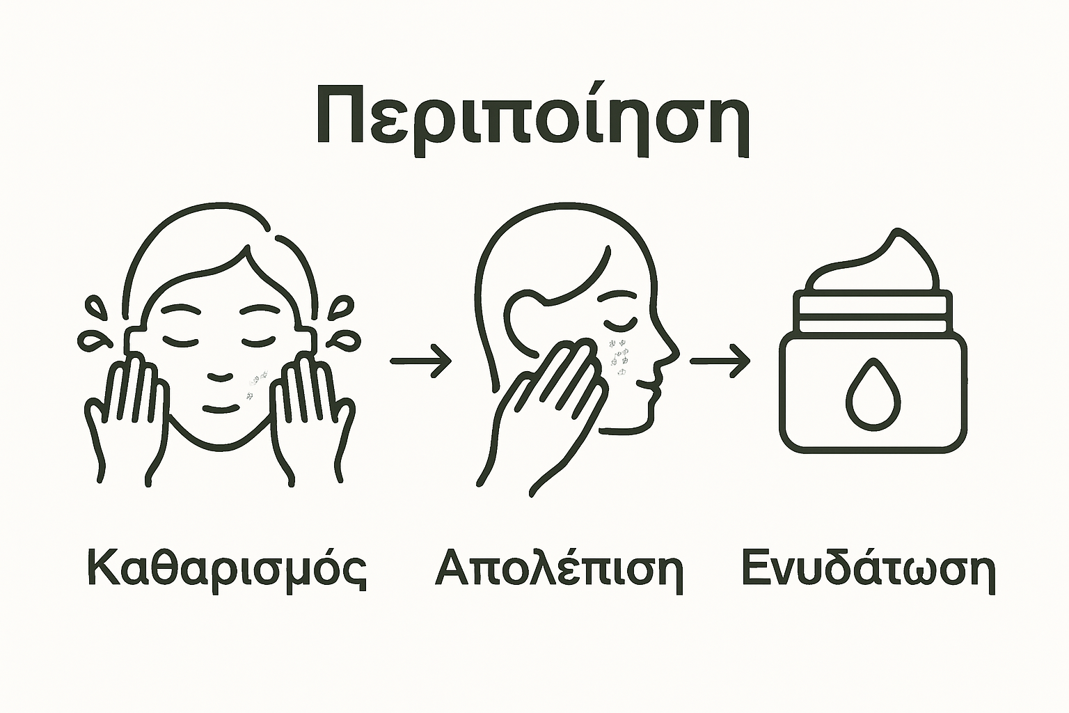 Βήματα για φυσική απολέπιση προσώπου