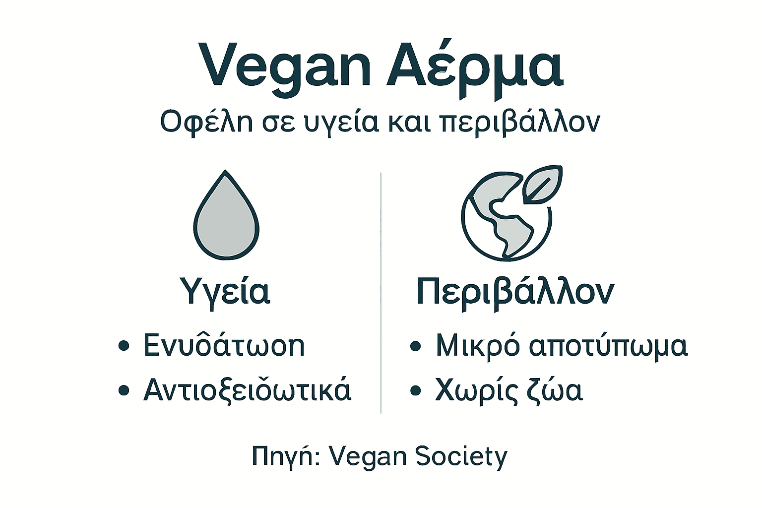 Εντυπωσιακό infographic: Όλα όσα πρέπει να γνωρίζεις για τα vegan προϊόντα περιποίησης – οφέλη για την υγεία και το περιβάλλον