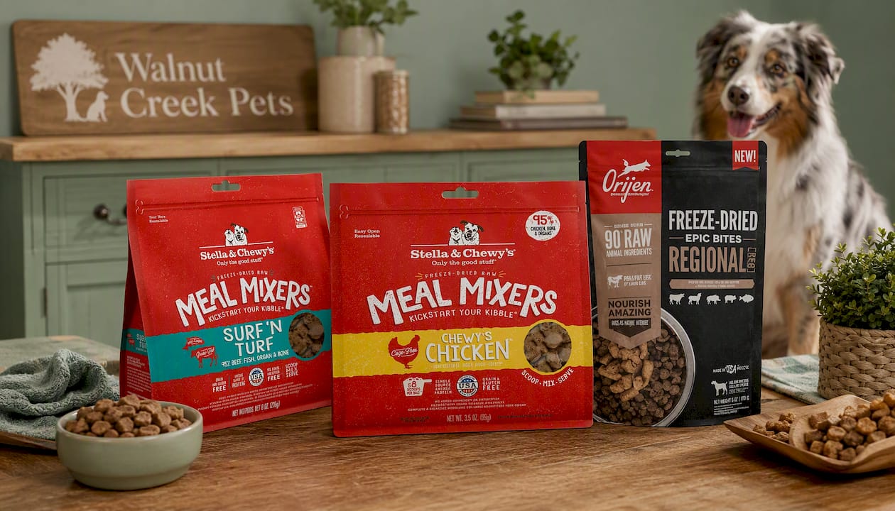 Stella & Chewy's Freeze Dried Meal Mixers Surf & Turf Dog Food (3.5oz)
