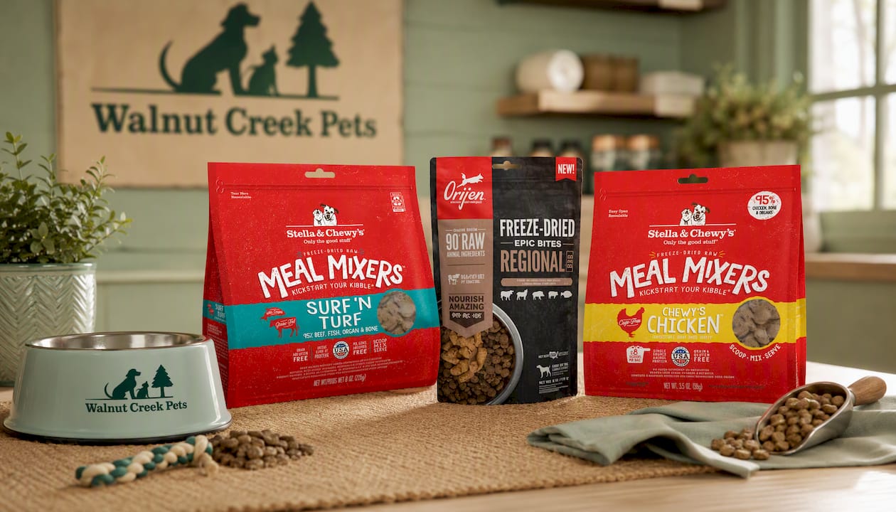 Stella & Chewy's Freeze Dried Meal Mixers Surf & Turf Dog Food (3.5oz)