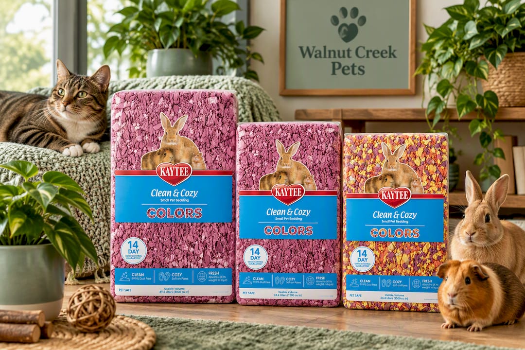 Kaytee Clean & Cozy Colors Small Pet Bedding Plum 49.2L
