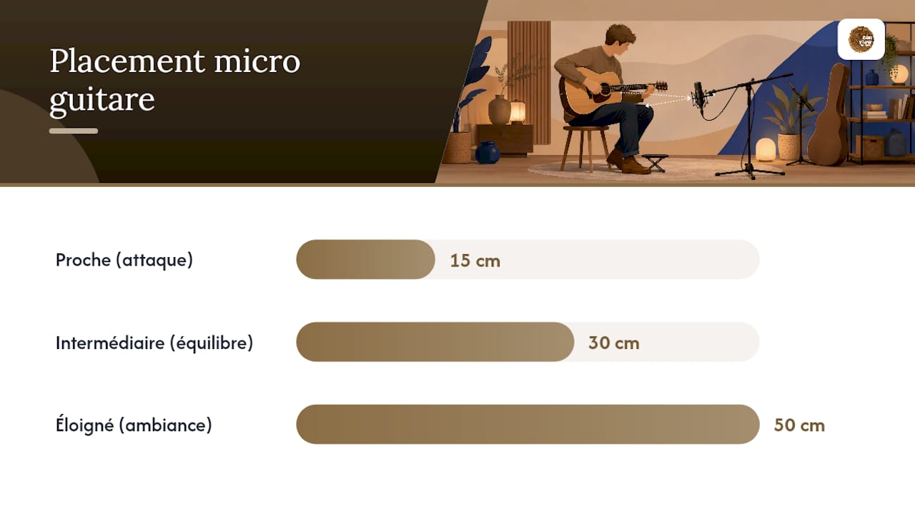 Impact de la distance du micro sur le son