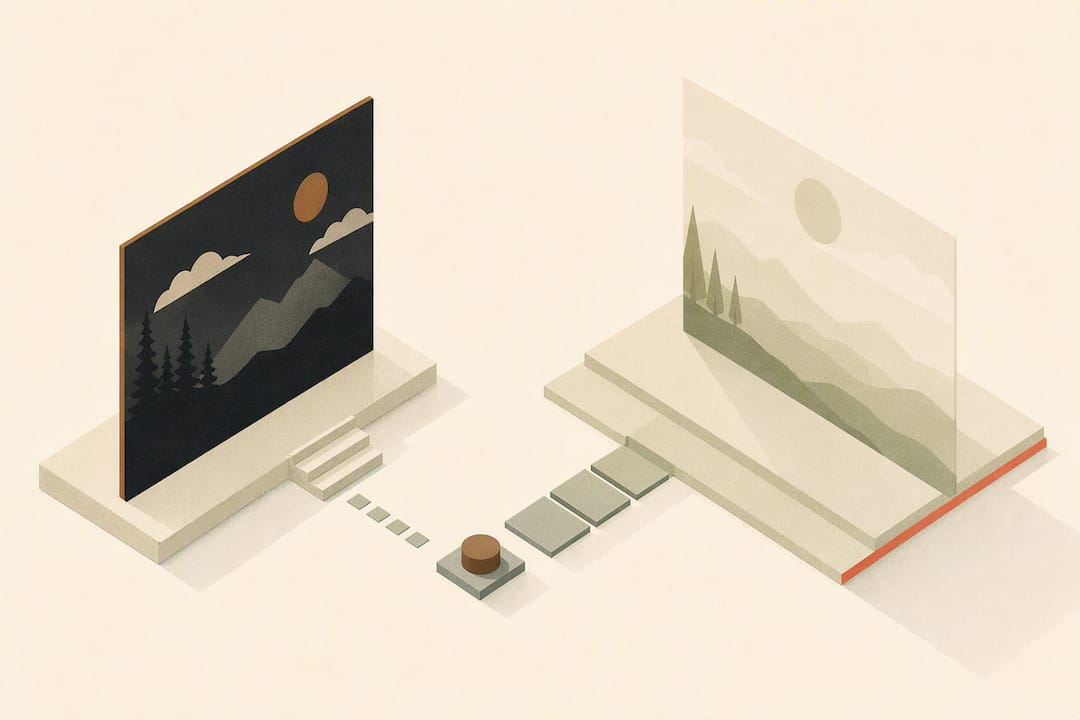 Schéma abstrait illustrant l'option Log Rec.709
