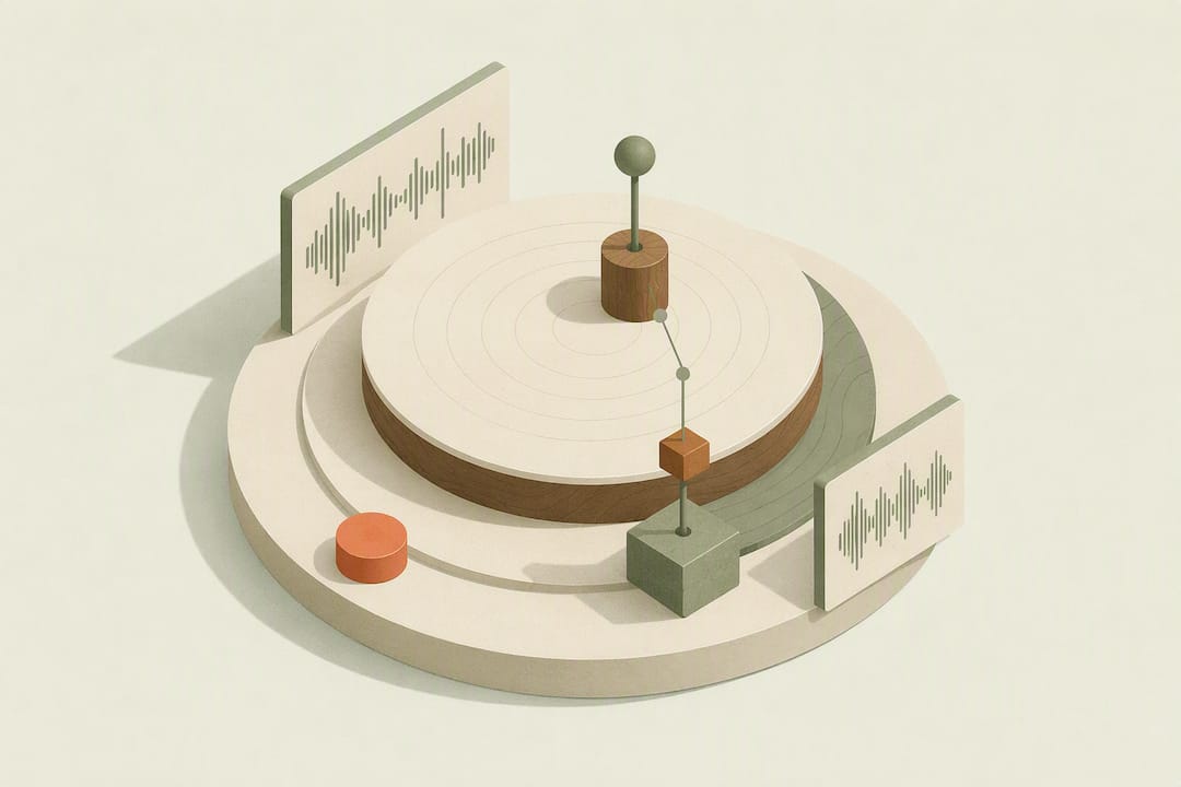Schéma isométrique des intensités sonores
