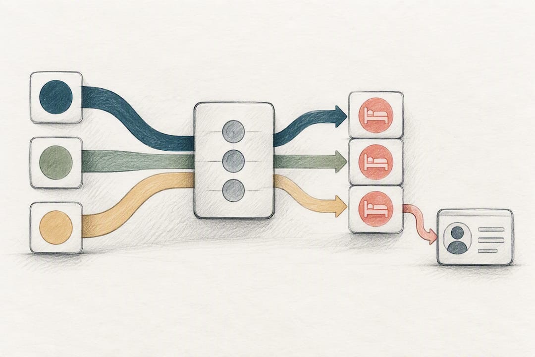 Illustration of campaign booking attribution