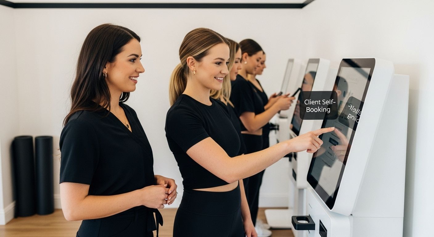 client self-booking wellness