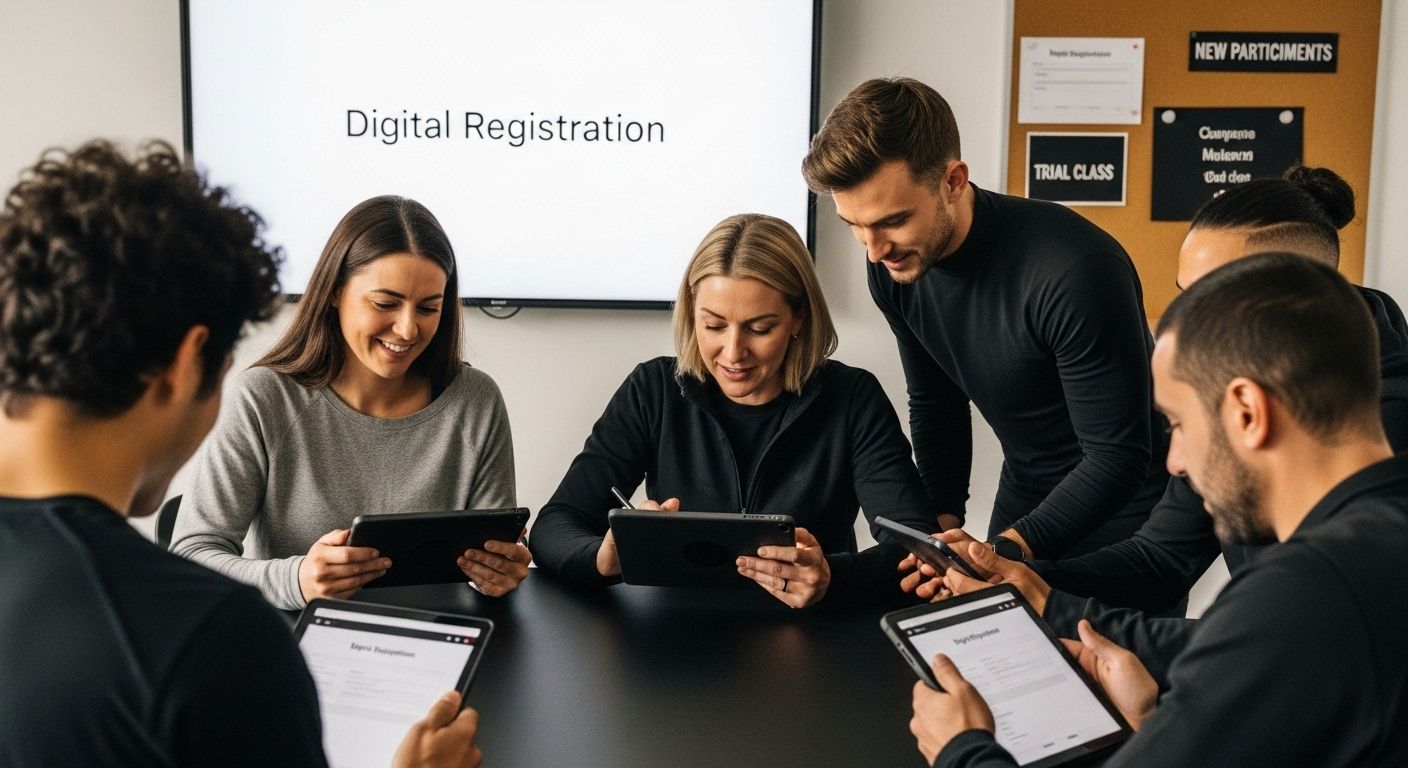 digital registration trial class