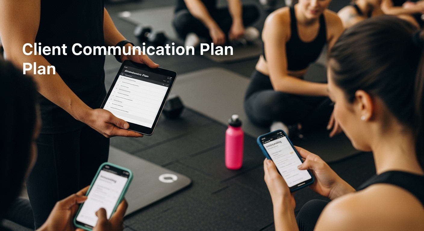fitness client scheduling communication