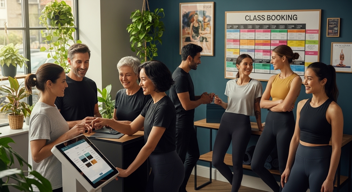 yoga class booking