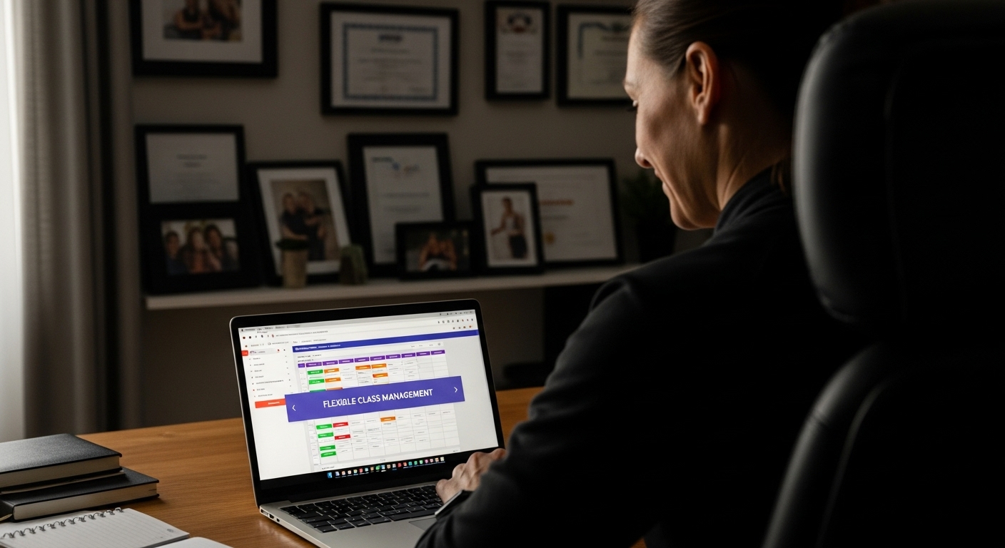 fitness class management