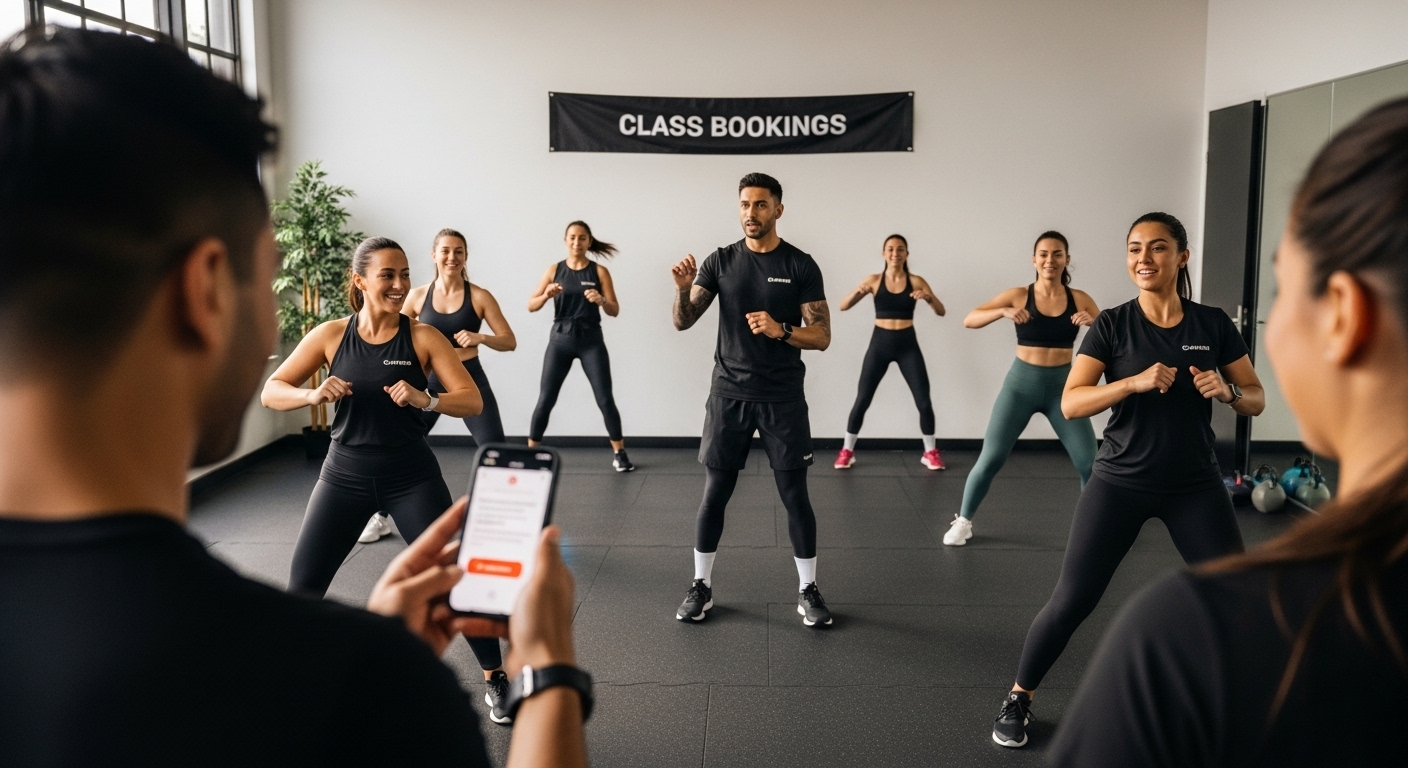 fitness class engagement