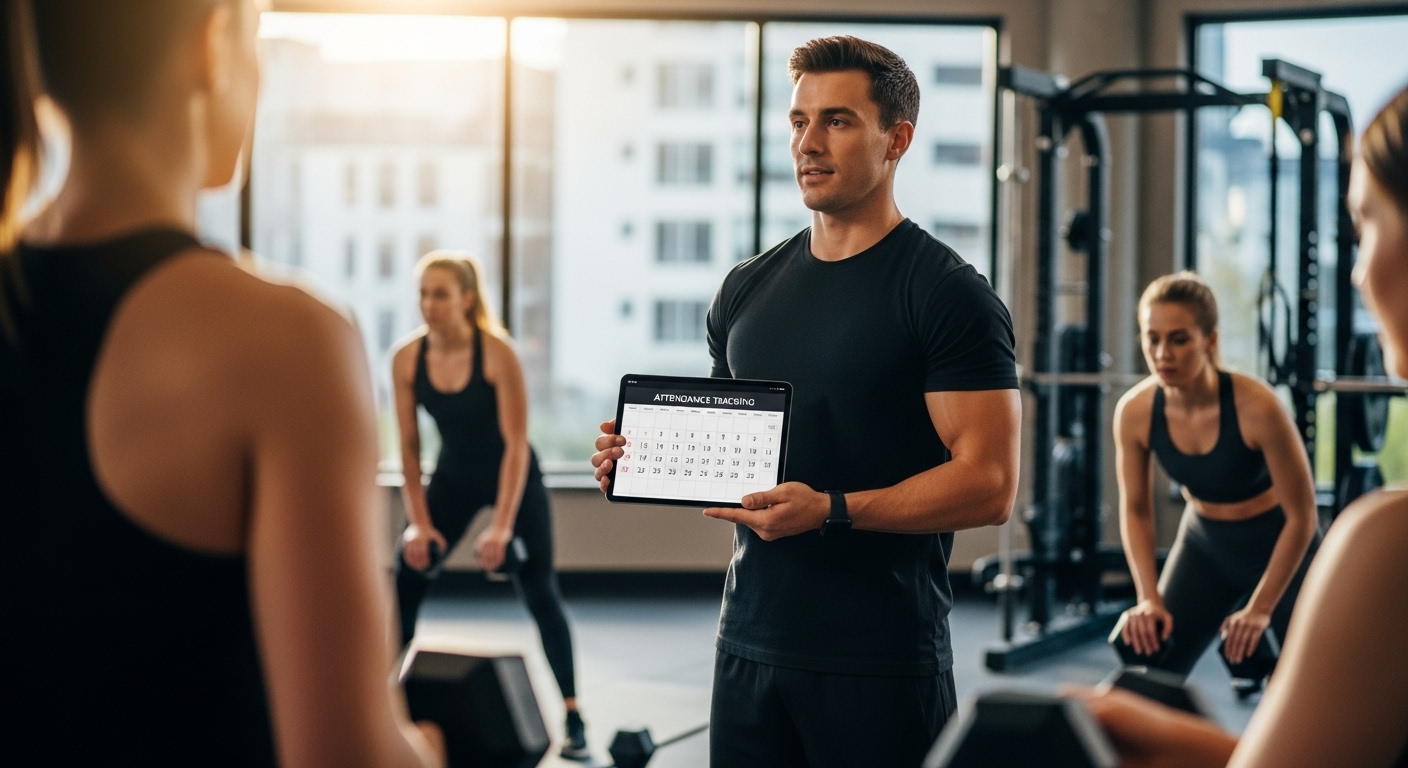 fitness attendance booking
