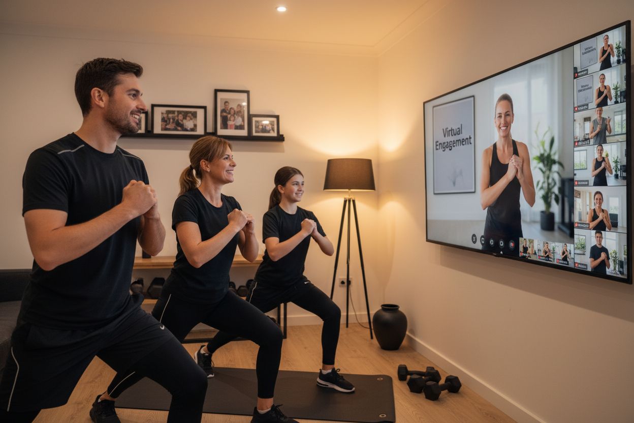 virtual fitness engagement