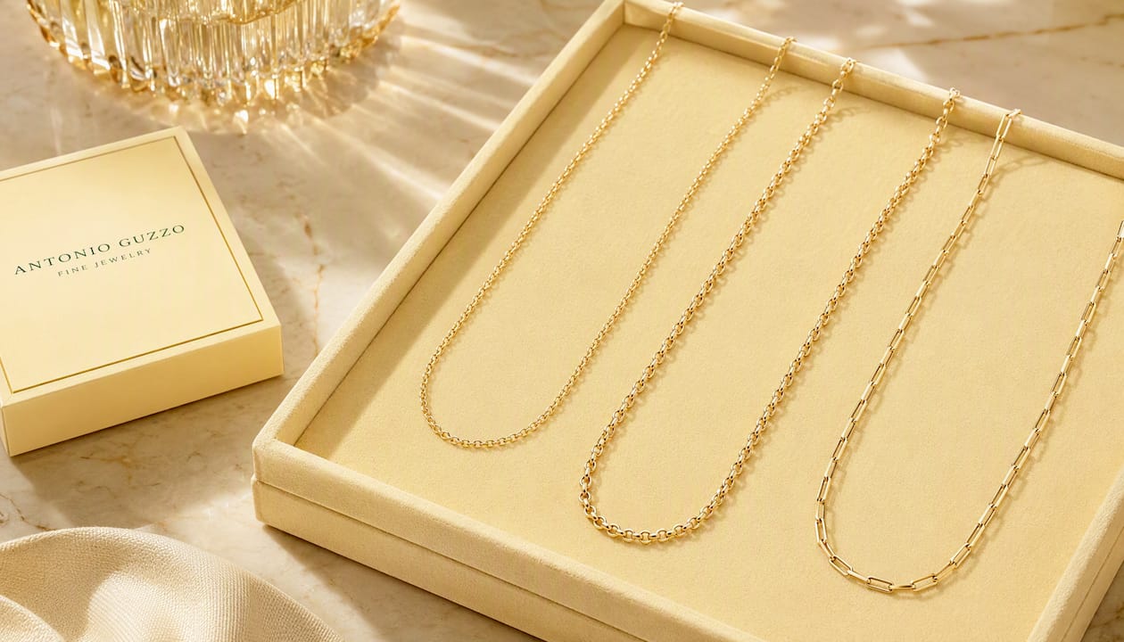 Colar de corrente de ouro - Geração 18K