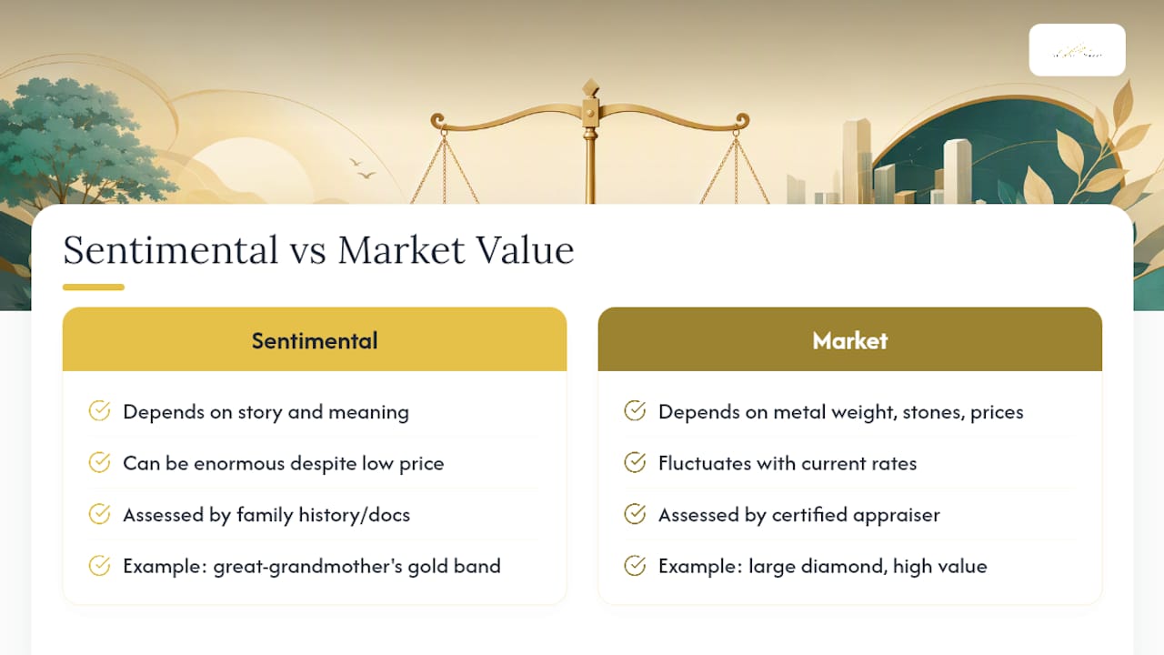 Sentimental Value vs. Market Value: What Actually Matters — overview diagram