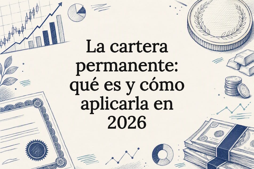 Ilustración de cuatro activos financieros