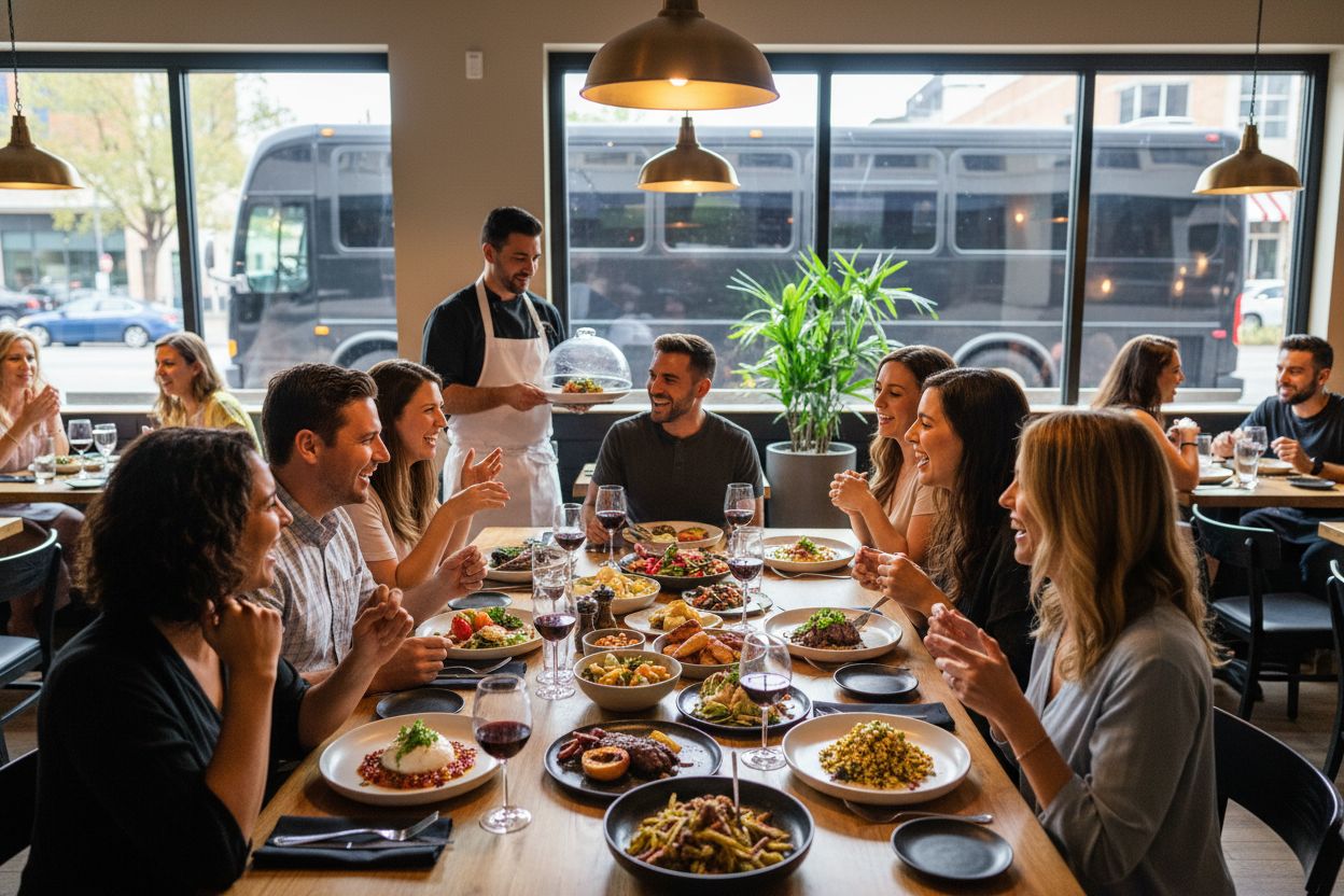 upscale dining Austin social restaurant