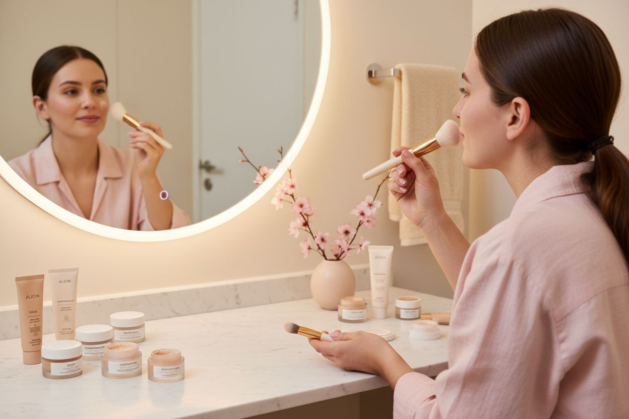 minimal makeup sensitive skin