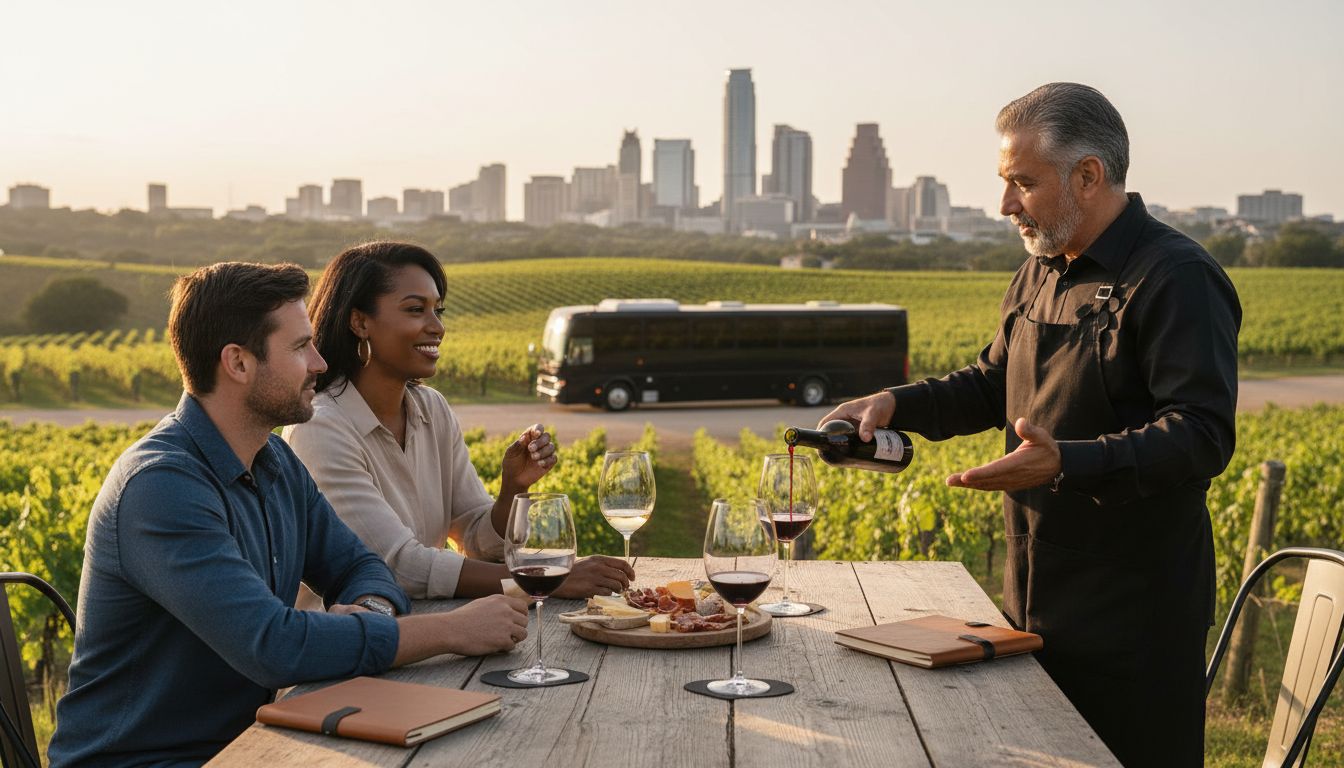 Austin luxury wine tasting