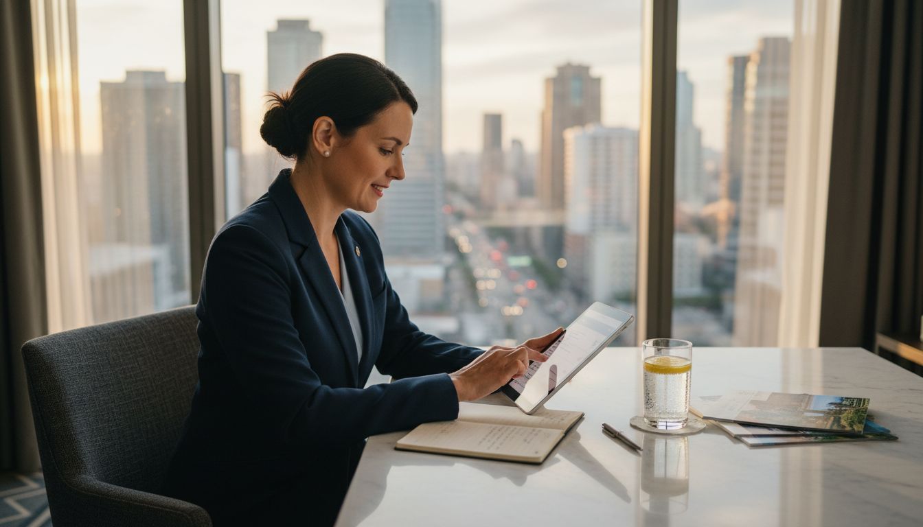 Travel concierge booking luxury guest reservations