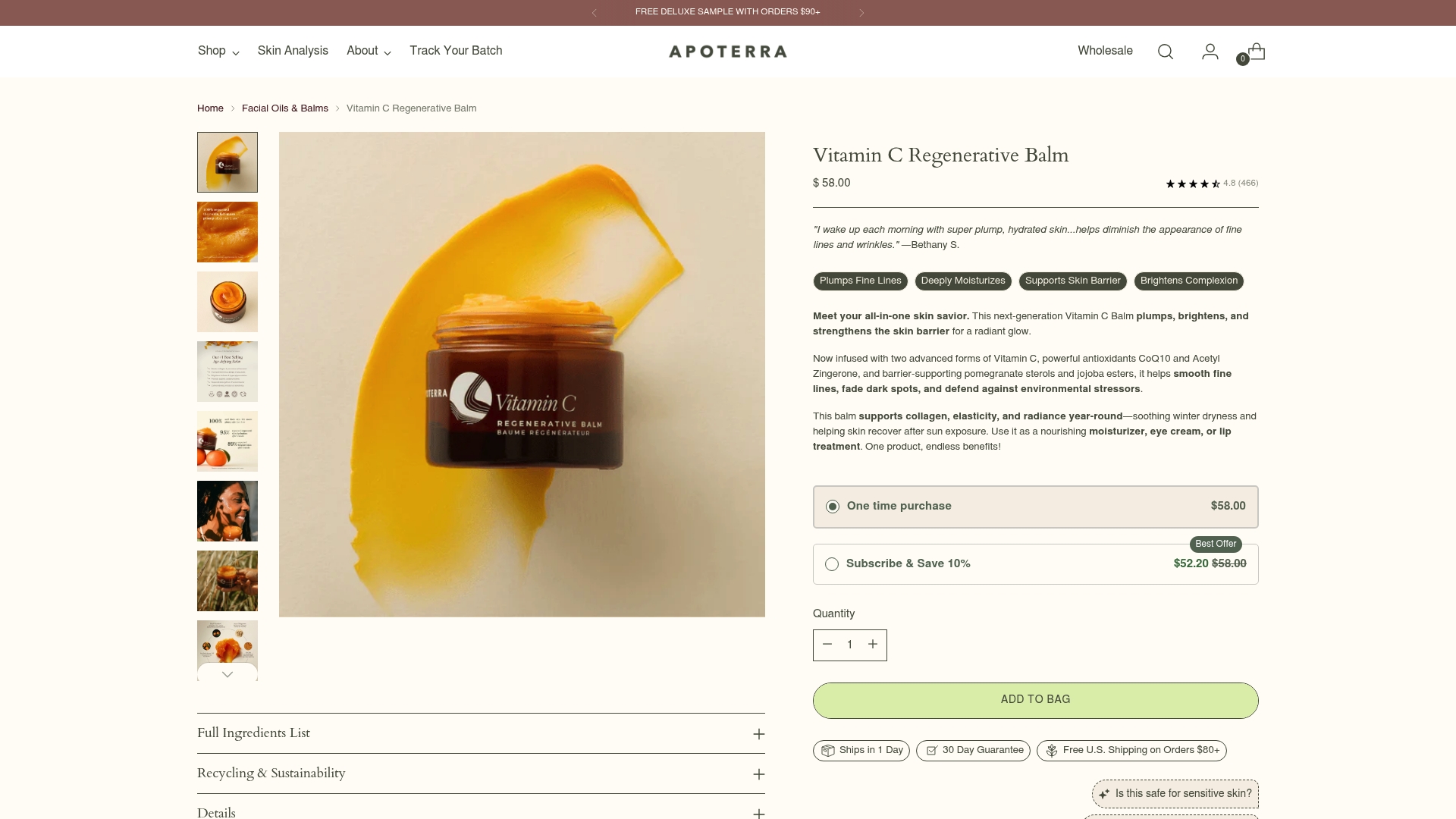 https://apoterra.com/collections/facialoils/products/vitamin-c-regenerative-face-balm